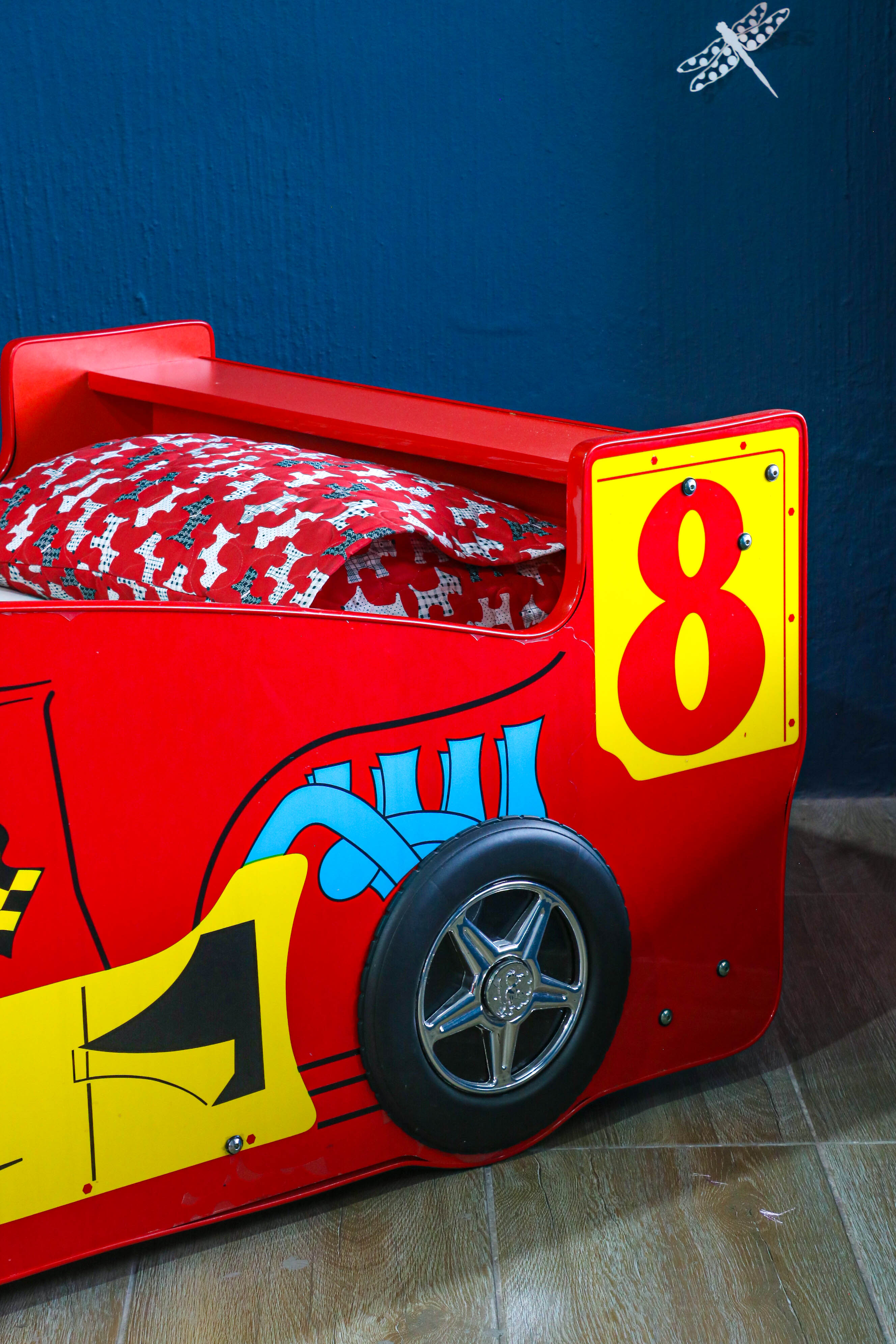 Kids Raptor Car Bed